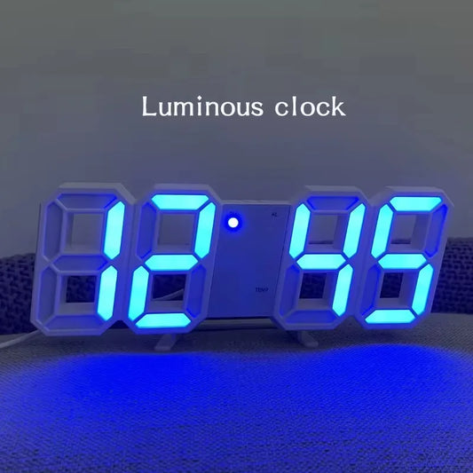 Table  3D LED Digital Alarm Clock.