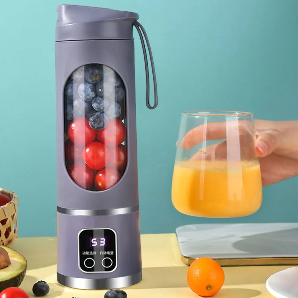 Our powerful, compact food blender quickly blends ingredients to smooth perfection, making it ideal for smoothies, soups, and more.