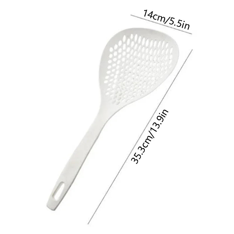 1pc Large Nylon Food Strainer Spoon.