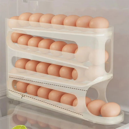 Organize and store your eggs securely with our sleek, space-saving Egg Holder, designed for easy access and maximum freshness in your fridge!