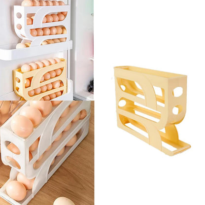 Organize and store your eggs securely with our sleek, space-saving Egg Holder, designed for easy access and maximum freshness in your fridge!