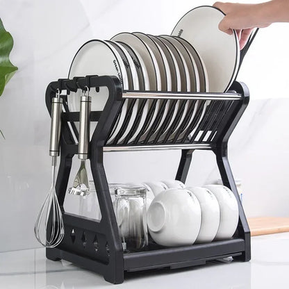 Dish storage, fit multiple items for drying or storage.