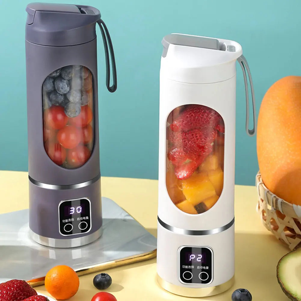 Our powerful, compact food blender quickly blends ingredients to smooth perfection, making it ideal for smoothies, soups, and more.