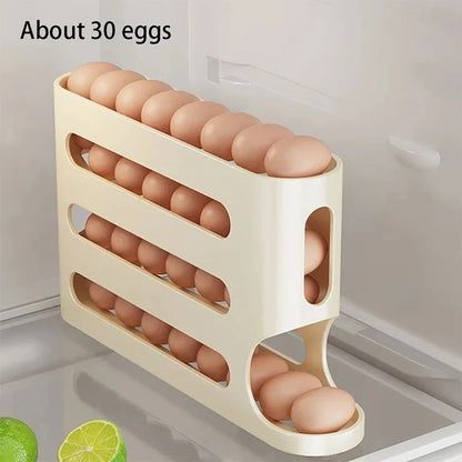 Organize and store your eggs securely with our sleek, space-saving Egg Holder, designed for easy access and maximum freshness in your fridge!