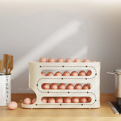 Organize and store your eggs securely with our sleek, space-saving Egg Holder, designed for easy access and maximum freshness in your fridge!