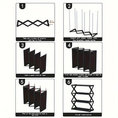 Shoe rack, organise your shoes neatly with the all new shoe rack.