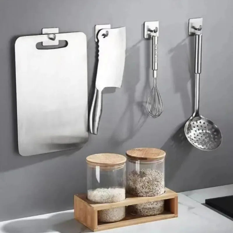 Stainless steel hooks for sponges etc.