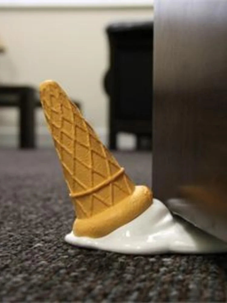 Ice cream door stop.