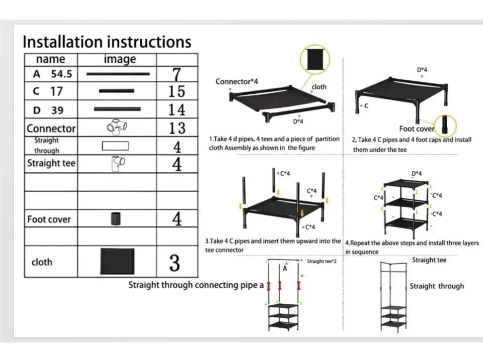 Stylish, space-efficient rack for organizing clothes in any corner.