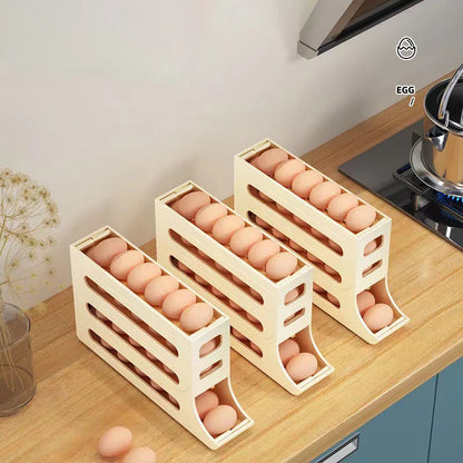 Organize and store your eggs securely with our sleek, space-saving Egg Holder, designed for easy access and maximum freshness in your fridge!