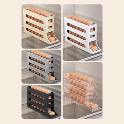 Organize and store your eggs securely with our sleek, space-saving Egg Holder, designed for easy access and maximum freshness in your fridge!