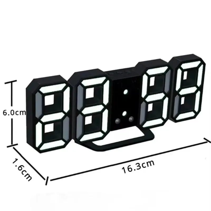 Table  3D LED Digital Alarm Clock.