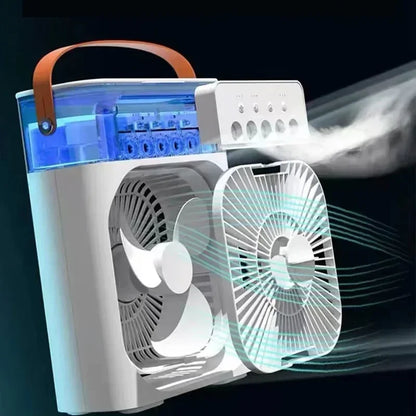 3 in 1 fan cooler, beat the heat wherever you go with long lasting power so you can stay cool for long.