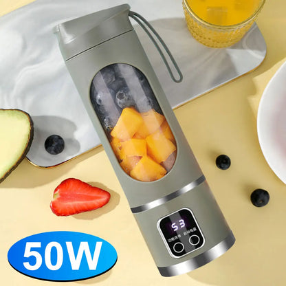 Our powerful, compact food blender quickly blends ingredients to smooth perfection, making it ideal for smoothies, soups, and more.