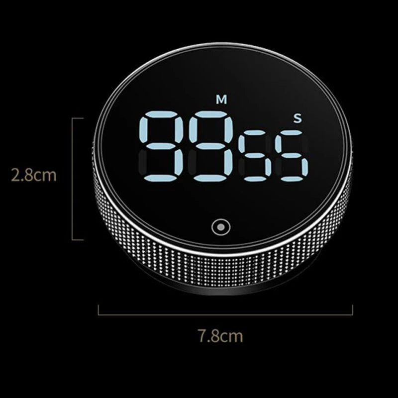 Digital Kitchen Clock - Clear Display & Reliable Timer for Precision Cooking.