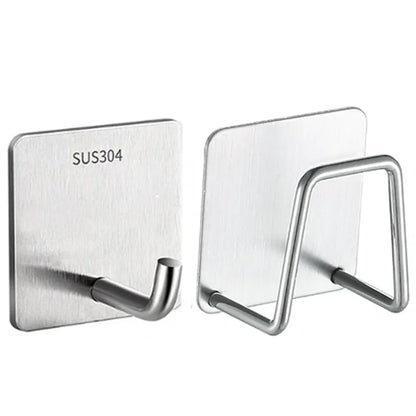 Stainless steel hooks for sponges etc.